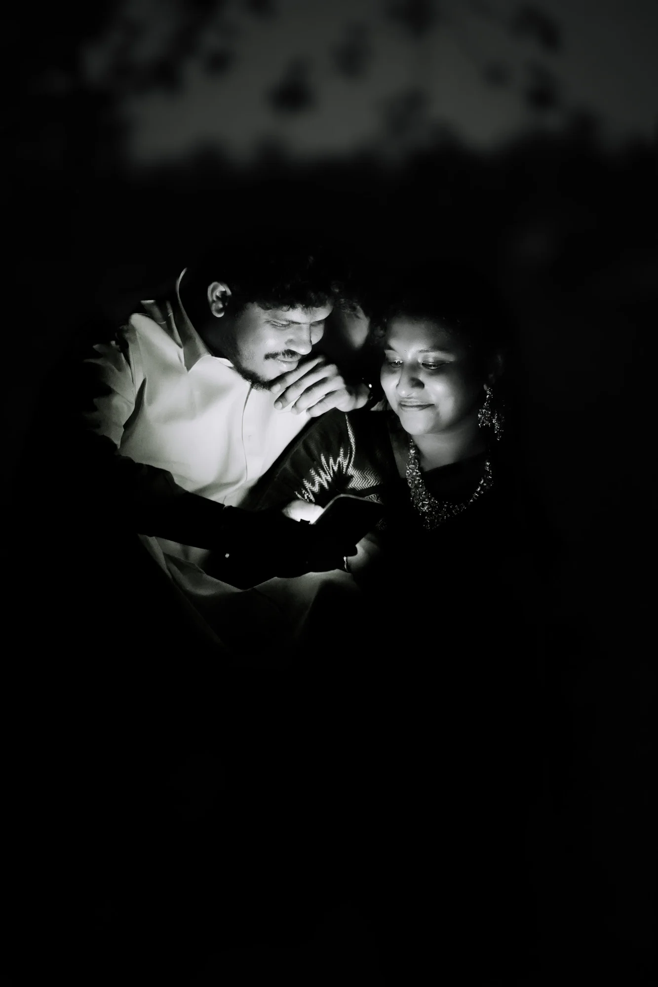 Sharing a quiet moment